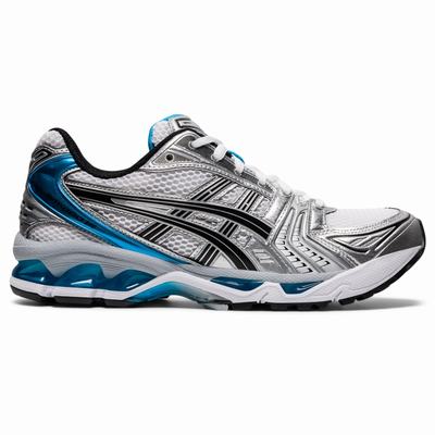 Asics Gel-Kayano 14 - Miesten Tennarit - Valkoinen/Sininen